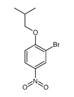 2-bromo-1-(2-methylpropoxy)-4-nitrobenzene Structure