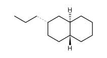 (+/-)-2ξ-Propyl-trans-decalin结构式