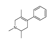 1,2,5-trimethyl-4-phenyl-3,6-dihydro-2H-pyridine结构式