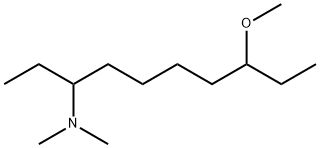 1-Ethyl-6-methoxy-N,N-dimethyl-1-octanamine结构式