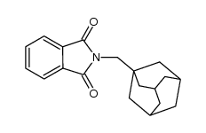 N-(adamantan-1-ylmethyl)phthalimide结构式