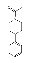 1-(4-Phenyl-piperidin-1-yl)-ethanone Structure