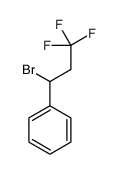 (1-bromo-3,3,3-trifluoropropyl)benzene结构式