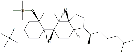 3β,5-Bis(trimethylsiloxy)-5α-cholestane picture