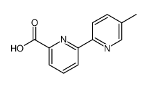 5'-methyl-2,2'-bipyridine-6-carboxylic acid Structure