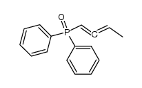 buta-1,2-dien-1-yl diphenyl phosphine oxide结构式