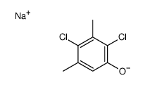 sodium 2,4-dichloro-3,5-xylenolate结构式
