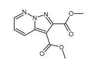 pyrazolo[1,5-b]pyridazine-2,3-dicarboxylic acid dimethyl ester结构式