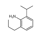 2-propan-2-yl-6-propylaniline结构式