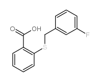 2-((3-氟苄基)硫代)苯甲酸图片