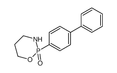 2-(4-phenylphenyl)-1,3,2λ5-oxazaphosphinane 2-oxide Structure