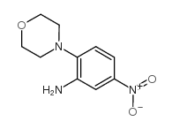 2-MORPHOLINO-5-NITROANILINE structure