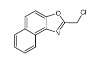 2-(chloromethyl)naphth[1,2-d]oxazole Structure