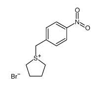 1-(4-nitrobenzyl)-tetrahydrothiophenium bromide Structure