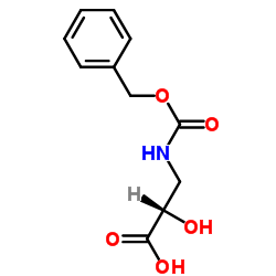 (2S)-3-{[(benzyloxy)carbonyl]amino}-2-hydroxypropanoic acid picture