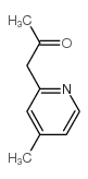 1-(4-Methylpyridin-2-yl)acetone Structure