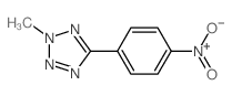 2H-Tetrazole,2-methyl-5-(4-nitrophenyl)-结构式