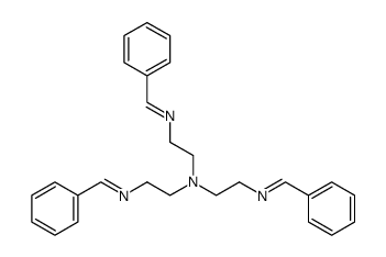 tris-(4-phenyl-3-aza-3-butenyl)amine Structure