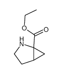 ethyl 2-azabicyclo[3.1.0]hexane-1-carboxylate结构式