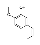 2-methoxy-5-(1-propenyl)phenol结构式