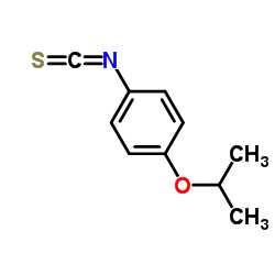 1-Isopropoxy-4-isothiocyanatobenzene Structure