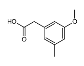 3-Methoxy-5-methylbenzeneacetic acid Structure