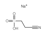 Ethanesulfonic acid,2-cyano-, sodium salt (1:1) picture