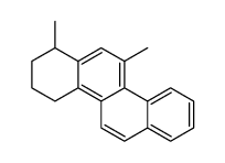 1,11-dimethyl-1,2,3,4-tetrahydrochrysene结构式