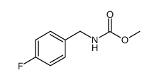 methyl N-(4-fluorobenzyl)carbamate结构式