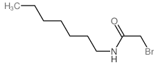 2-bromo-N-heptyl-acetamide structure