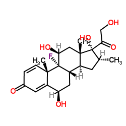 6-hydroxydexamethasone Structure