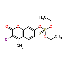 Coumaphos Structure