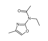 N-ethyl-N-(4-methyl-1,3-oxazol-2-yl)acetamide Structure