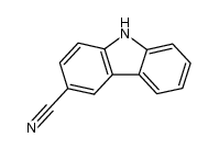 3-氰基咔唑结构式