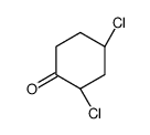 (2S,4R)-2,4-dichlorocyclohexan-1-one结构式