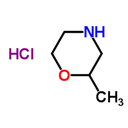 2-Methylmorpholine hydrochloride (1:1) Structure