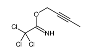 but-2-ynyl 2,2,2-trichloroethanimidate结构式