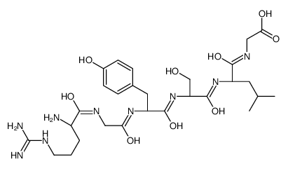 Arg-Gly-Tyr-Ser-Leu-Gly结构式