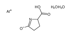 dihydroxy(5-oxo-L-prolinato-N1,O2)aluminium picture