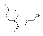 Piperazine,1-(ethoxyacetyl)-4-methyl-结构式