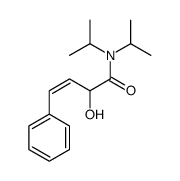 2-hydroxy-4-phenyl-N,N-di(propan-2-yl)but-3-enamide Structure