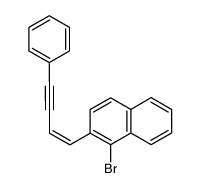 1-Phenyl-4-<2-(1-Bromnaphthyl)>-3-butenin Structure