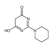 2-Piperidinopyrimidine-4,6(1H,5H)-dione Structure