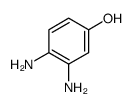 3,4-二氨基苯酚结构式