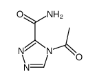 4-acetyl-1,2,4-triazole-3-carboxamide结构式