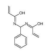 N-[phenyl-(prop-2-enoylamino)methyl]prop-2-enamide结构式