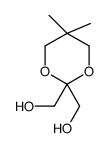 [2-(hydroxymethyl)-5,5-dimethyl-1,3-dioxan-2-yl]methanol Structure