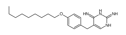 5-[(4-nonoxyphenyl)methyl]pyrimidine-2,4-diamine Structure