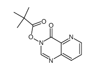 4-oxopyrido[3,2-d]pyrimidin-3(4H)-yl pivalate结构式