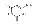 2,4(1H,3H)-Pyrimidinedithione,6-amino- structure